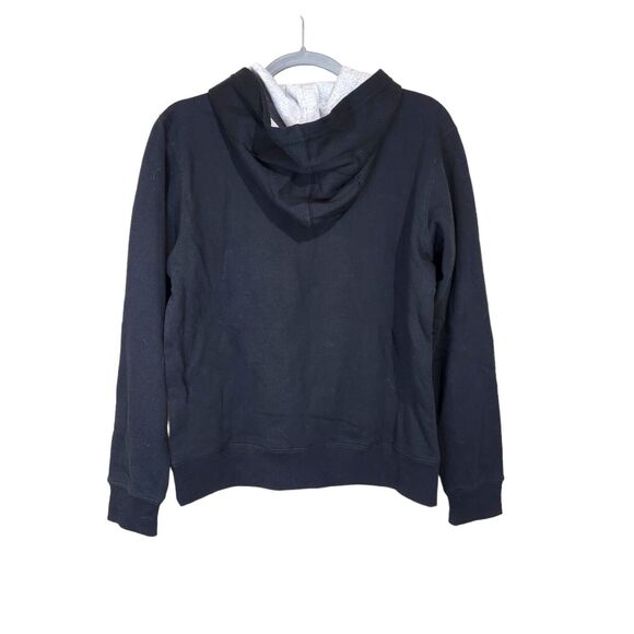 Champion Hoodie Pullover Unisex Teens Black Green Camouflage Sz Large - Picture 2 of 3